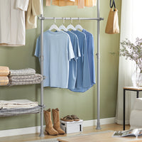 SoBuy Cabina armadio regolabile 311x37x295cm KLS04-II-HG