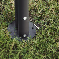 Gazebo pieghevole da campeggio, UV30, per feste, festival, invernale, stabile, beige, larghezza ca. 334 x 256 x 334 cm, KLS16-MI