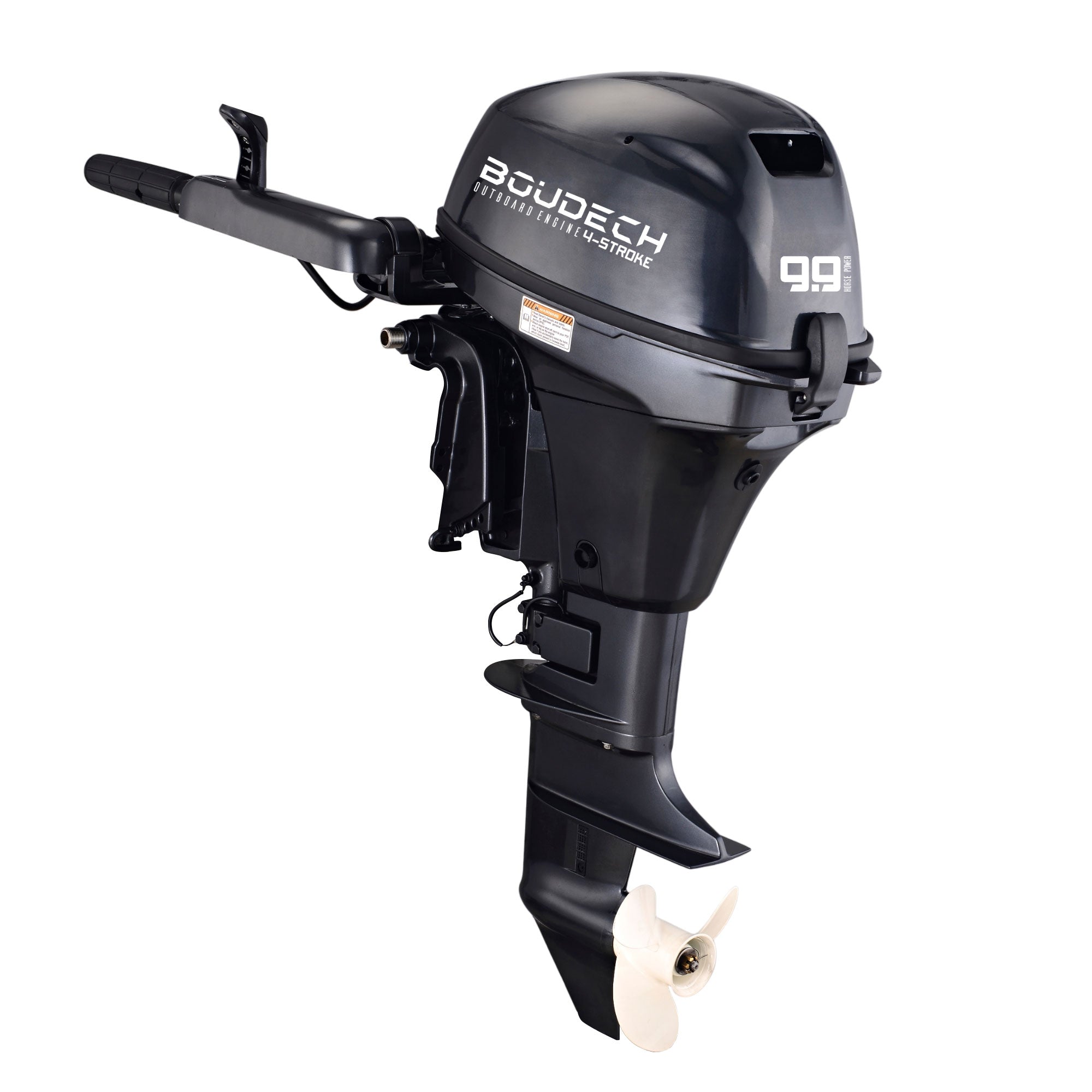 Kluster - Motore Marino Fuoribordo a Benzina 4 Tempi 246cc 9.9 Hp Gambo Corto per Gommoni Barche da Pesca