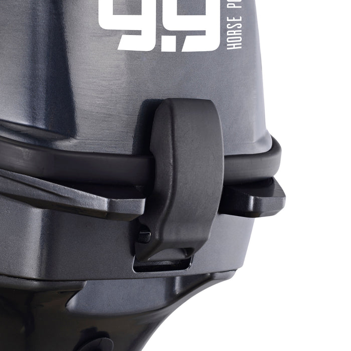 Kluster - Motore Marino Fuoribordo a Benzina 4 Tempi 246cc 9.9 Hp Gambo Corto per Gommoni Barche da Pesca