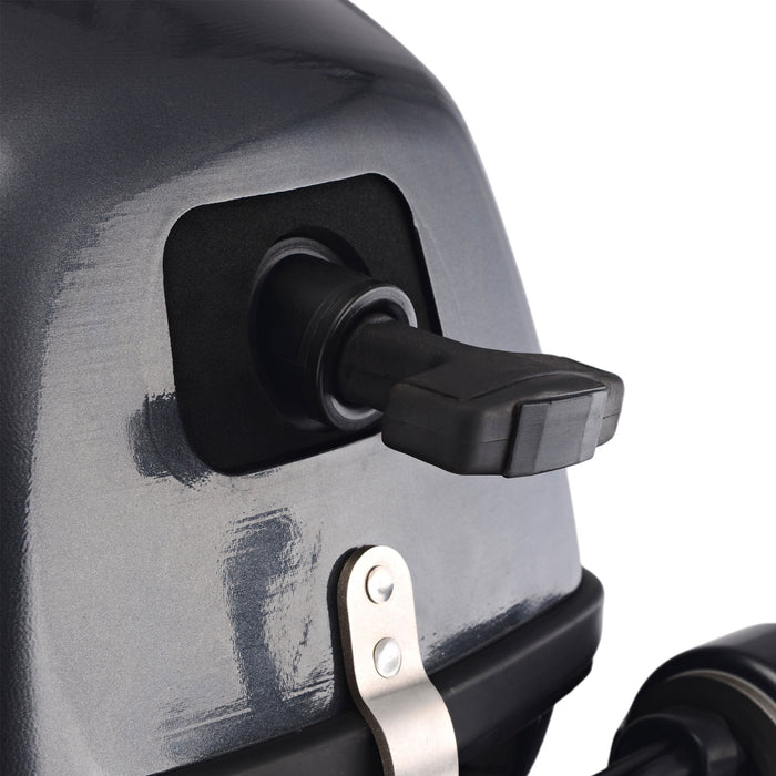 Kluster - Motore Marino Fuoribordo a Benzina 4 Tempi 246cc 9.9 Hp Gambo Corto per Gommoni Barche da Pesca