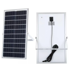 Proiettore led ad energia solare con pannello solare + telecomando luce fredda *** potenza 20w, confezione 1