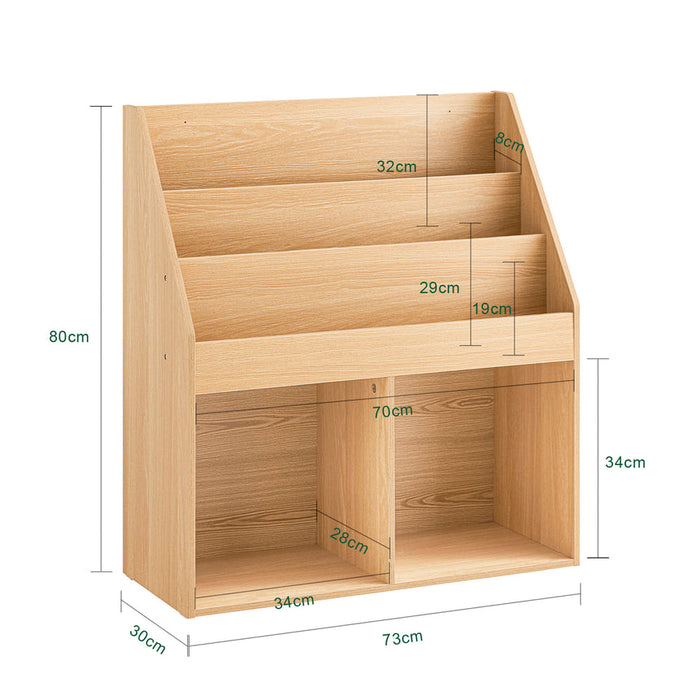 SoBuy Libreria per bambini 73x30x80cm KMB01-N