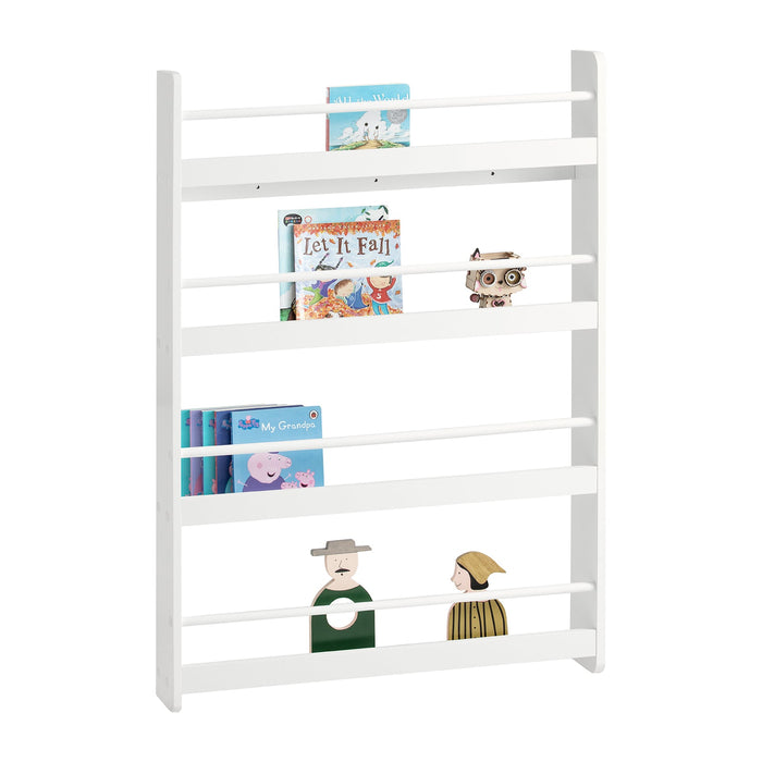 Libreria Portariviste Libreria Bambini Bianco L80*A118*P12cm KMB08-W