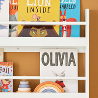 Libreria Portariviste Libreria Bambini Bianco L80*A118*P12cm KMB08-W