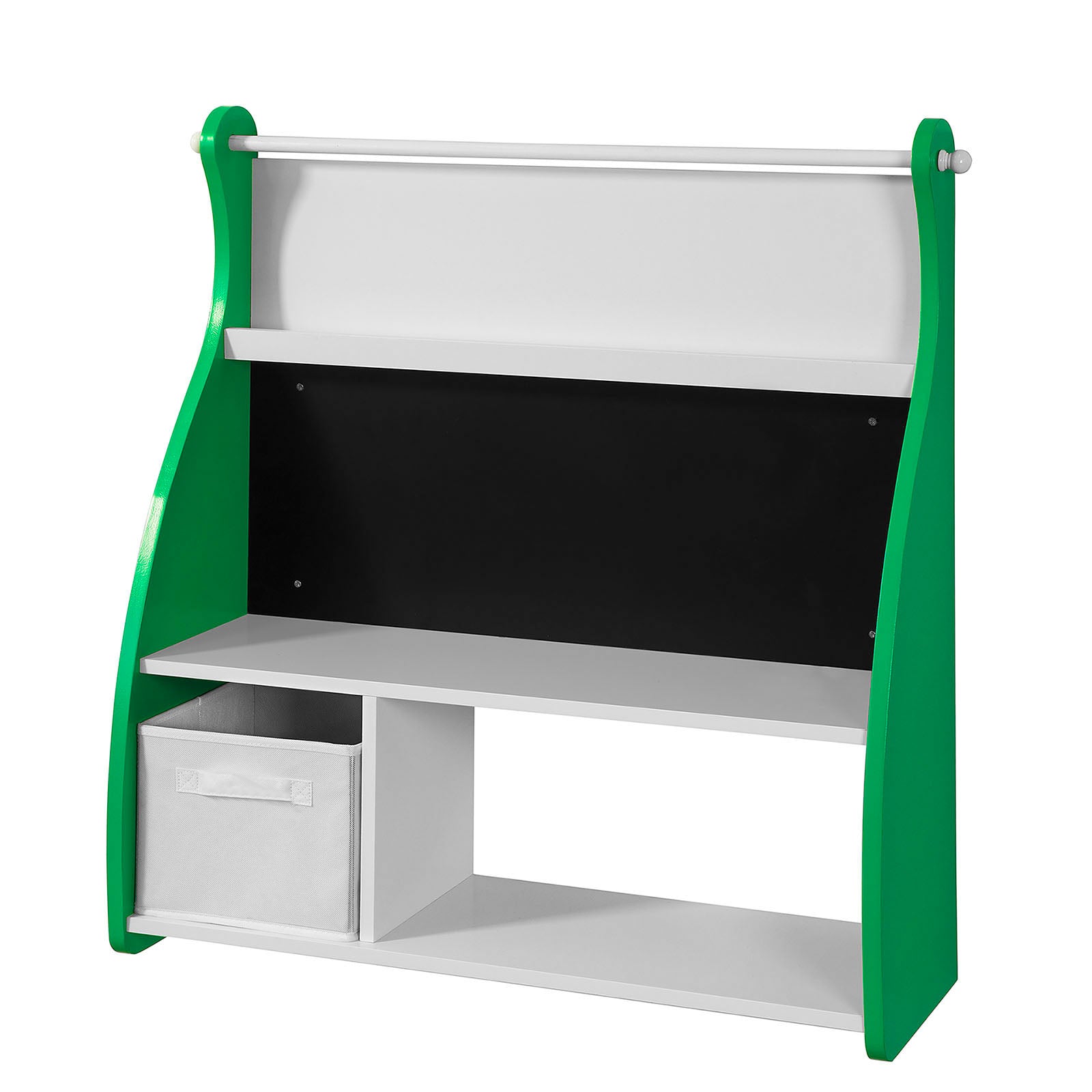 SoBuy Libreria a parete con tavolo 86x25x90cm KMB09-GR