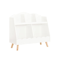 Libreria per bambini Scaffale portaoggetti con 5 scomparti Bianco 82x35x76cm KMB100-W
