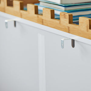 SoBuy Cassettiera per bambini Mobiletti per la Cameretta ragazzi Armadietto portaoggetti Scaffale per cameretta L86xP30xA87cm, KMB44-W