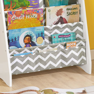 Libreria montessoriana per Bambini Scaffale a 4 Livelli Portariviste libreria bambini KMB50-HG