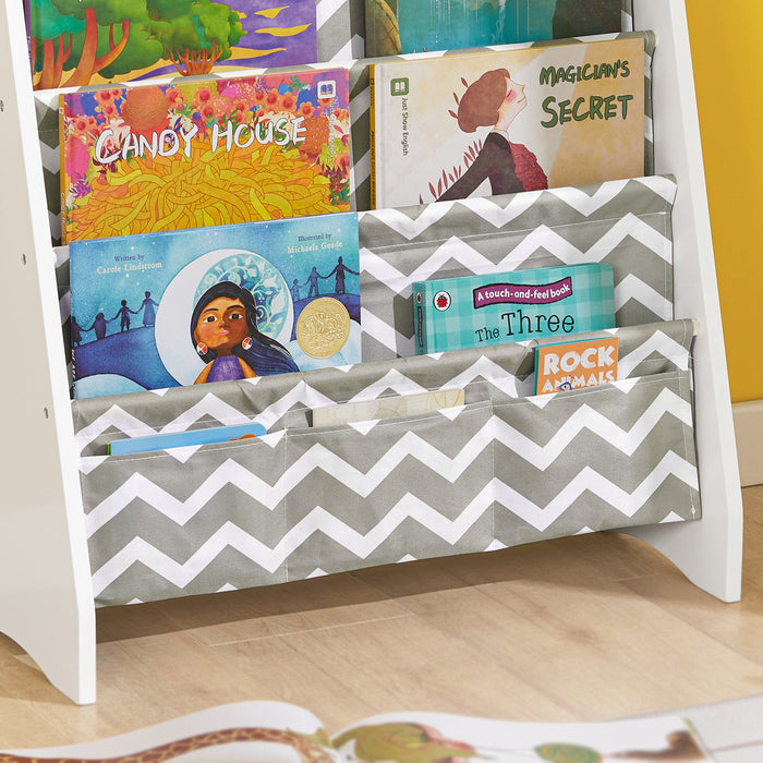 Libreria montessoriana per Bambini Scaffale a 4 Livelli Portariviste libreria bambini KMB50-HG