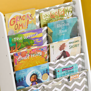 Libreria montessoriana per Bambini Scaffale a 4 Livelli Portariviste libreria bambini KMB50-HG