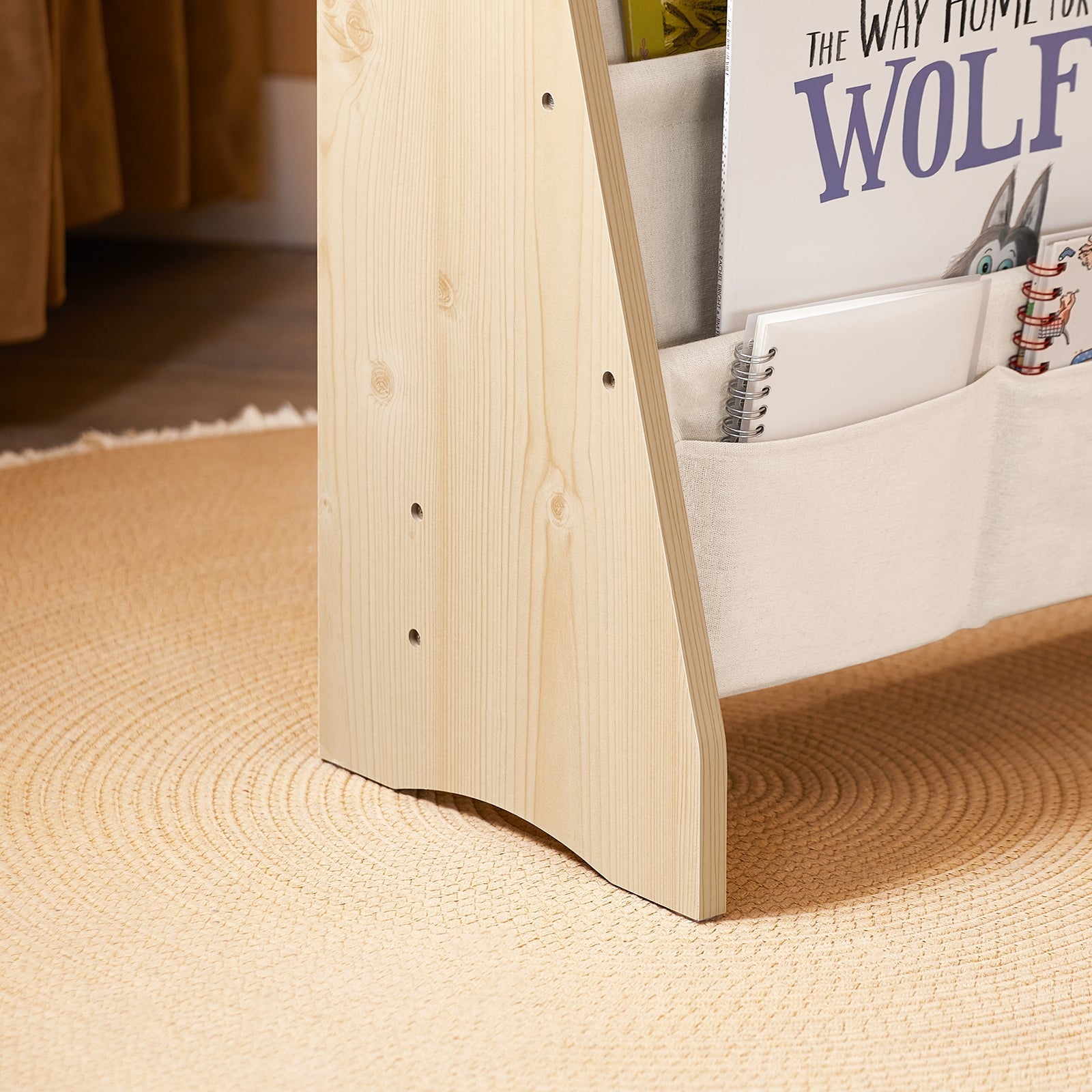 SoBuy Libreria per bambini 63x28x76cm KMB50-N