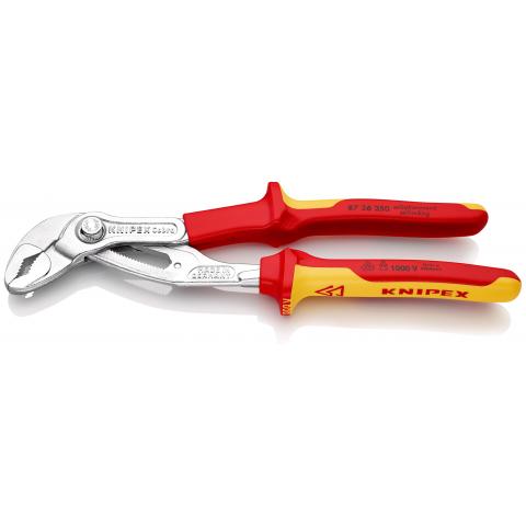 KNIPEX COBRA VDE PINZA REGOLABILE DI NUOVA GENERAZIONE PER TUBI E DADI , ISOLATA
