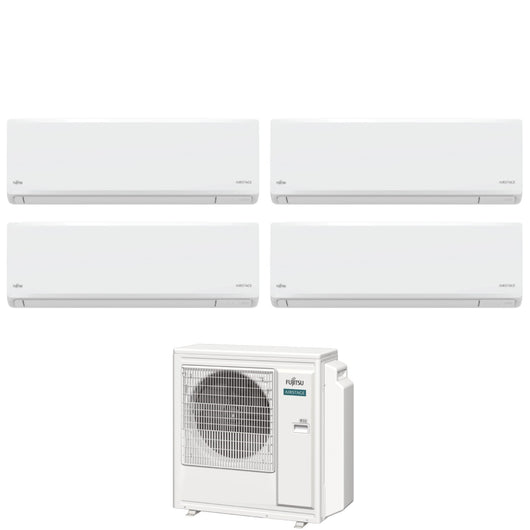 Condizionatore Fujitsu Quadri Split Inverter KN AIRSTAGE 7+7+7+12 con AOEG30KBTA4 R-32 Wi-Fi Integrato