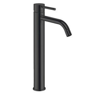 Paffoni - Miscelatore lavabo prolungato monocomando Light nero opaco