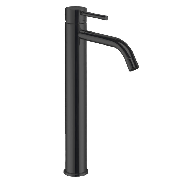 Paffoni - Miscelatore lavabo prolungato monocomando Light nero opaco