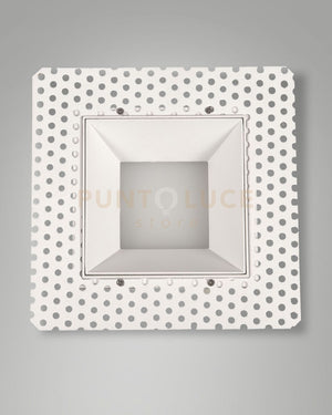 KRIS INCASSO QUADRATO A RASO BIANCO 4000K 950LM 8W DIMMERABILE