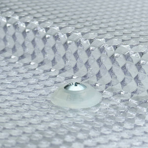 Rondella di tenuta trasparente per viti MK PC DIAMONDS 50 pezzi