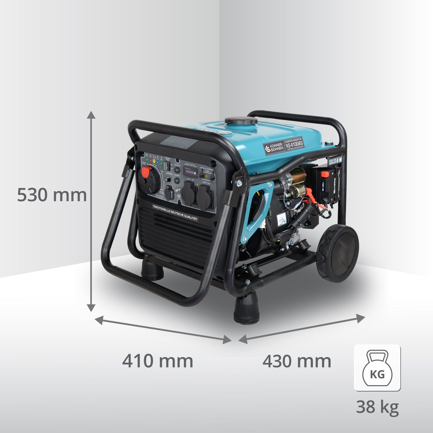 Generatore inverter a gas/LPG KS 4100iEG