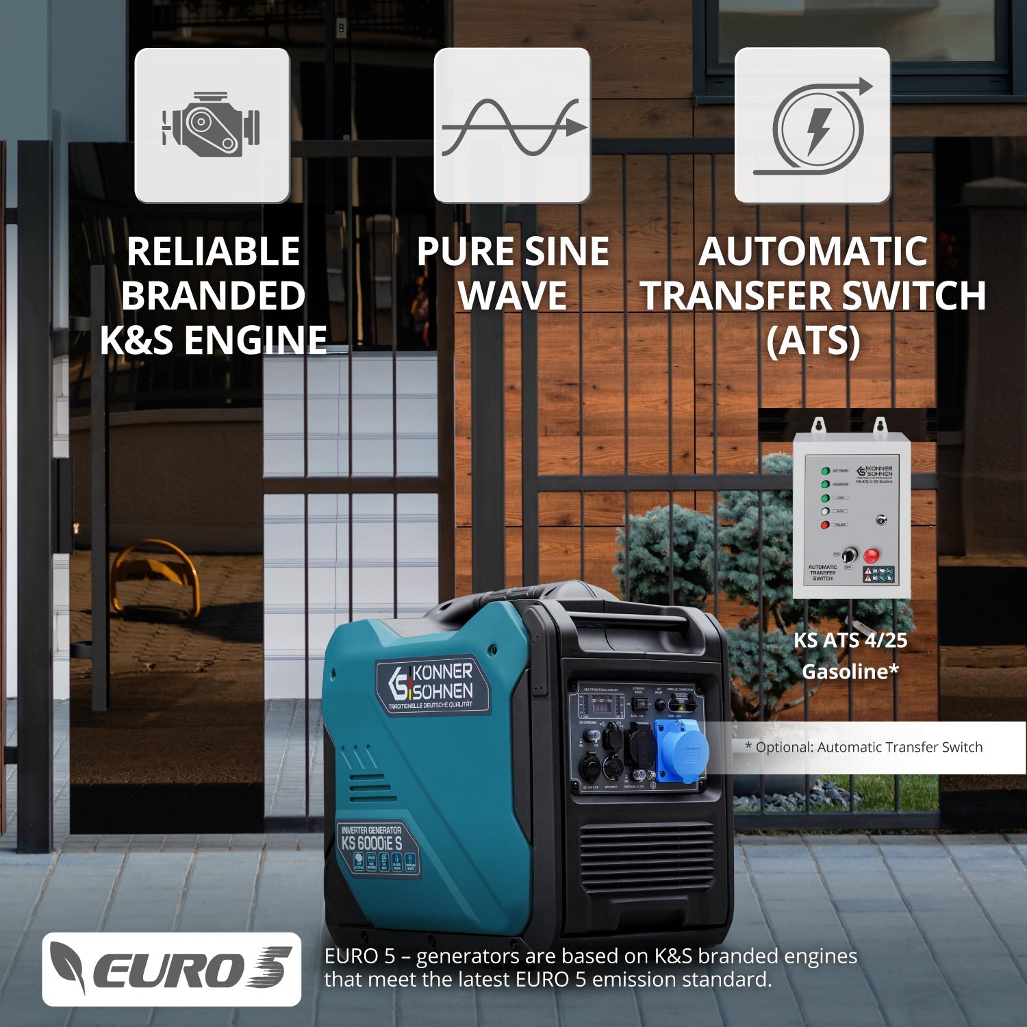 Generatore di inverter KS 6000iE S