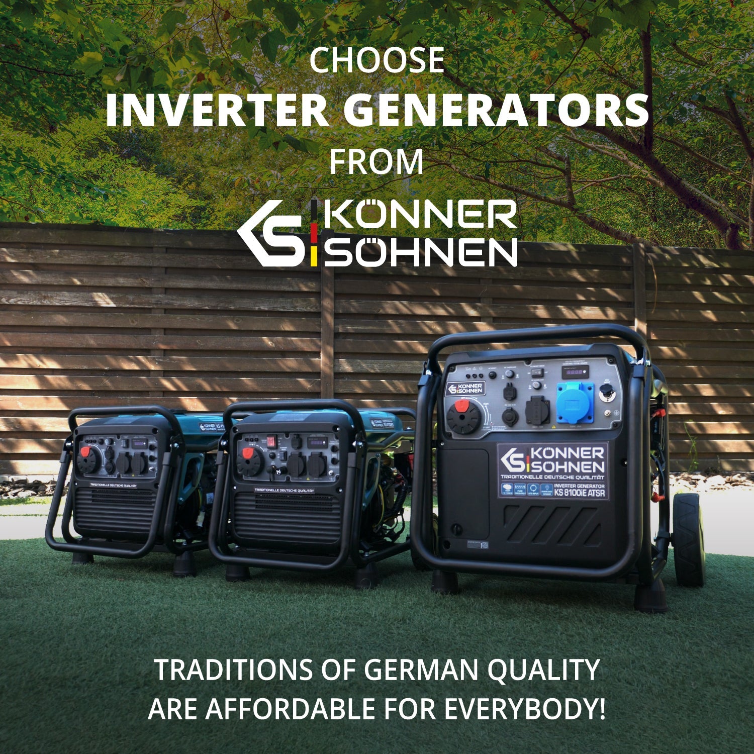 Generatore inverter a gas/LPG KS 8100iEG