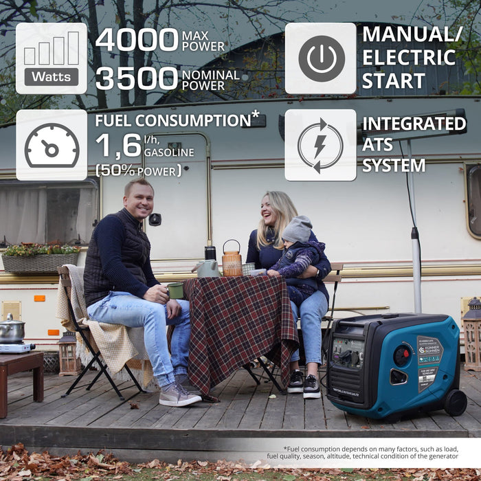 Generatore di inverter KS 4000iE S ATS