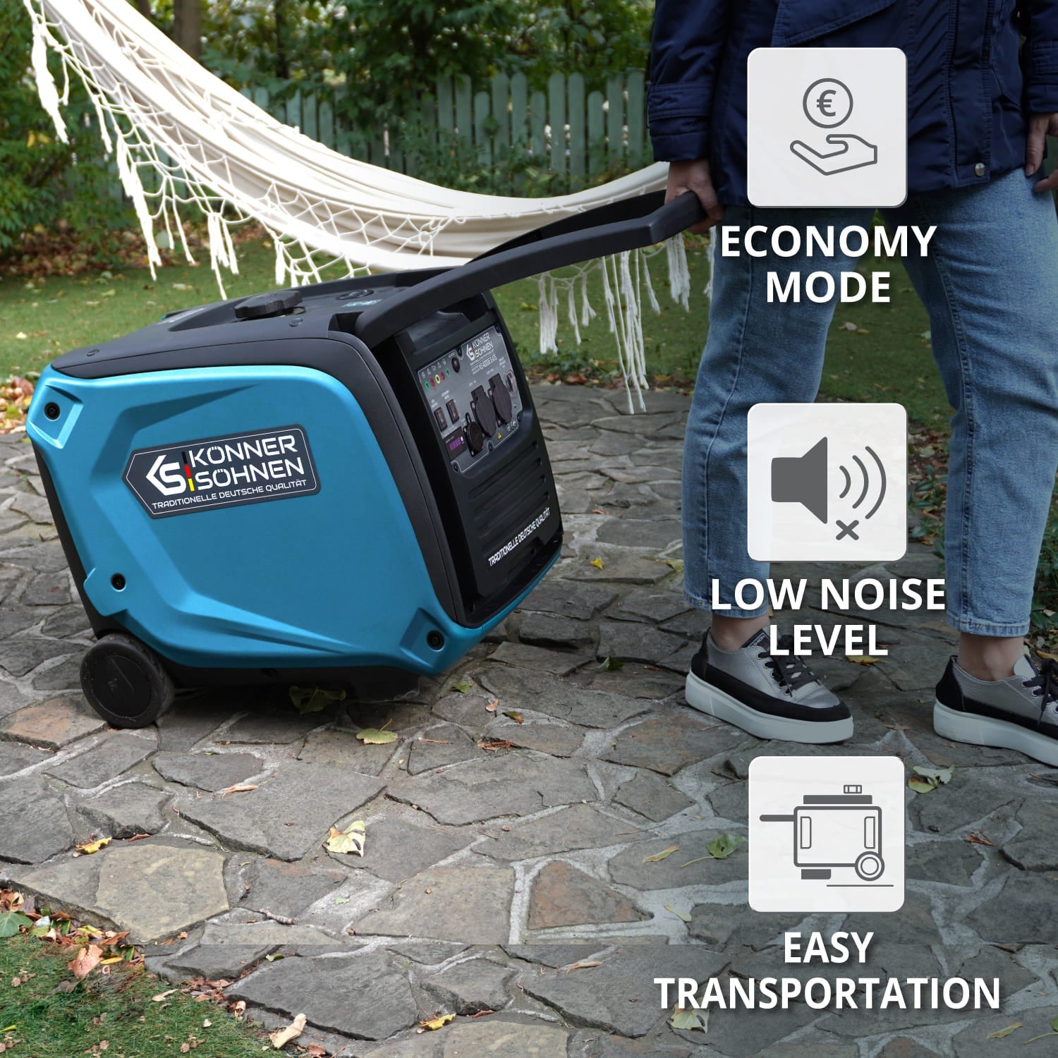 Generatore di inverter KS 4000iE S ATS