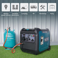 Generatore inverter a gas/LPG KS 5500iEG S