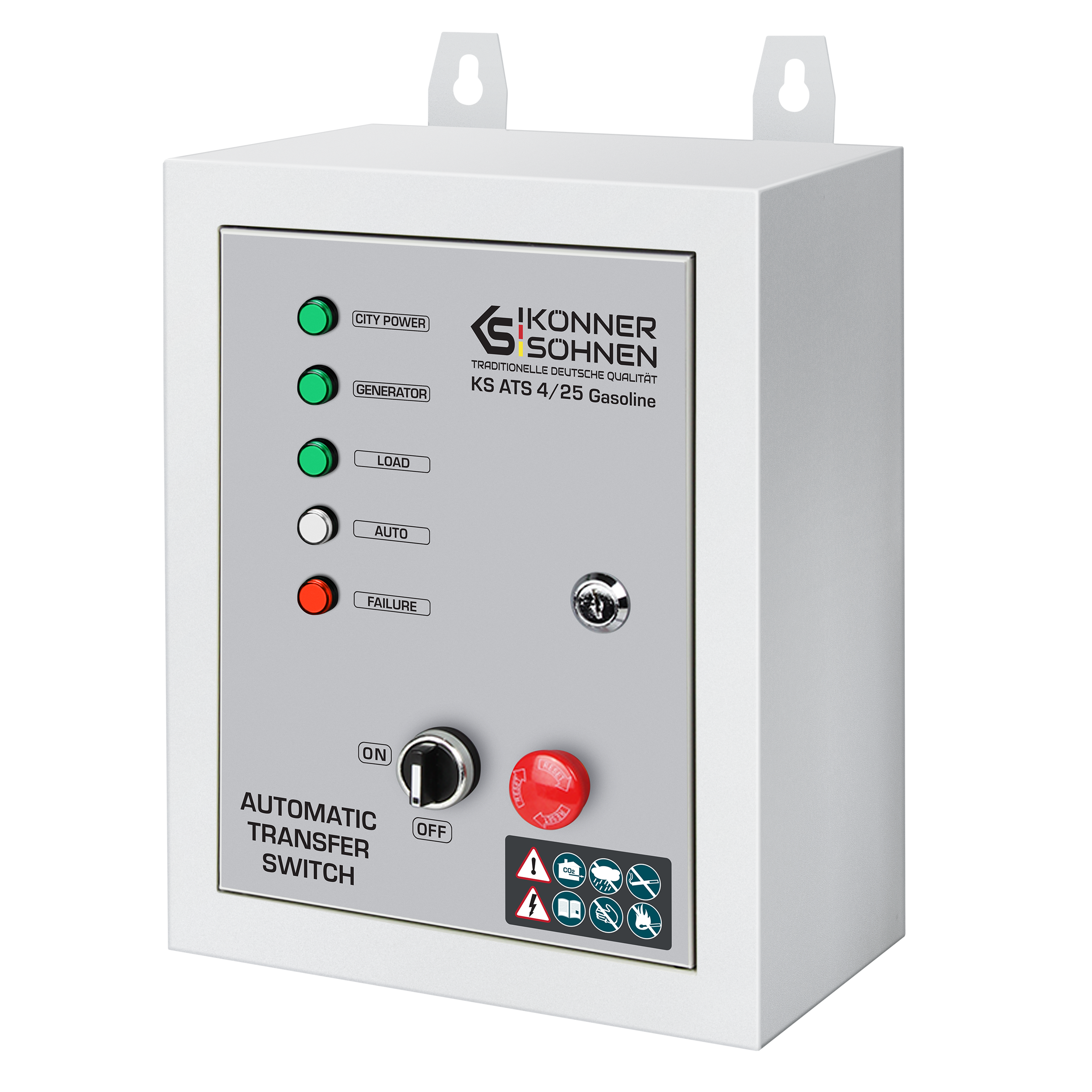 Interruttore di Trasferimento Automatico KS ATS 4/25 Gasoline