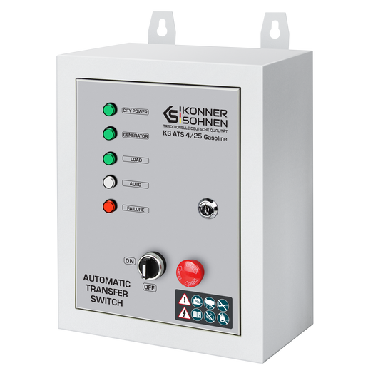 Interruttore di Trasferimento Automatico KS ATS 4/25 Gasoline