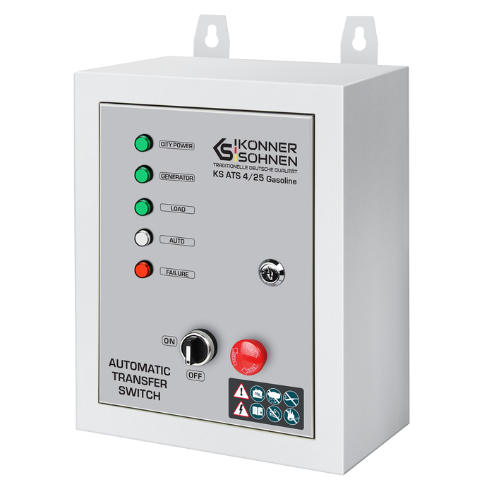 Interruttore di Trasferimento Automatico KS ATS 4/25 Gasoline