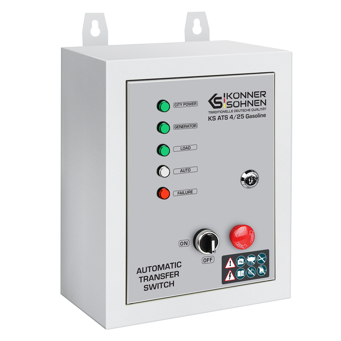 Interruttore di Trasferimento Automatico KS ATS 4/25 Gasoline