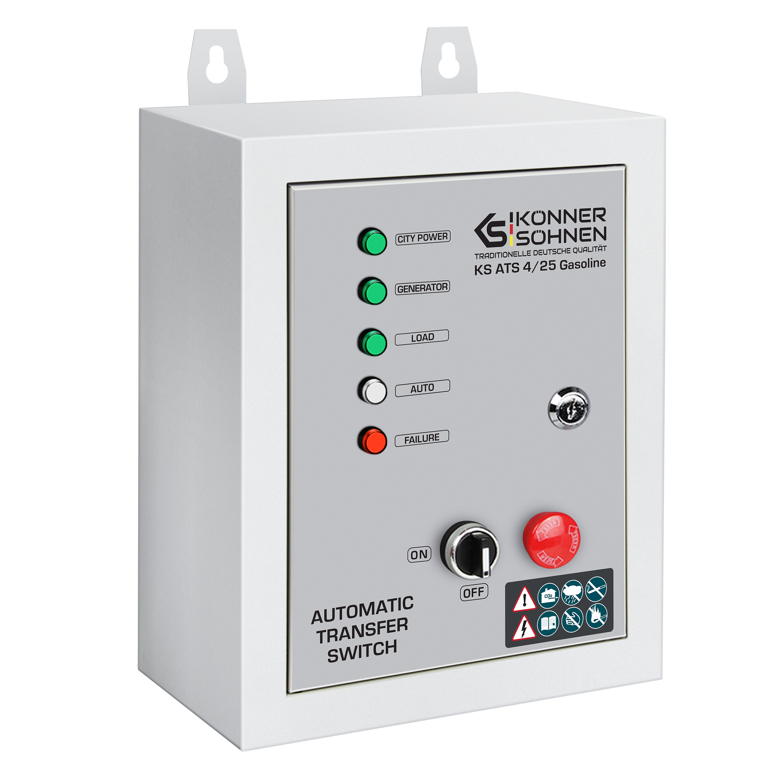 Interruttore di Trasferimento Automatico KS ATS 4/25 Gasoline
