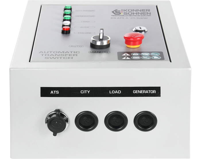 Interruttore di Trasferimento Automatico KS ATS 4/25 Inverter