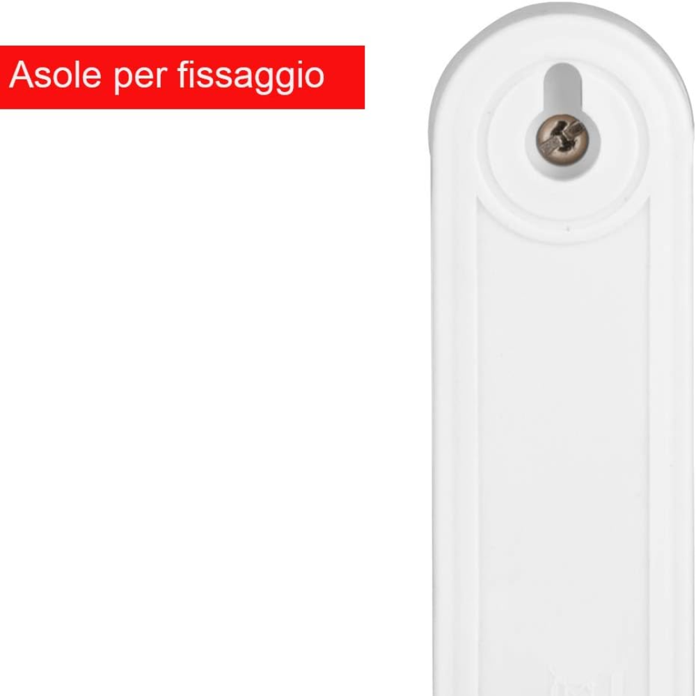 Multipresa slim ecova 30250 4 prese bipasso 10/16a cavo 1,5 mt e protezione
