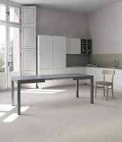 E-STYLO Tavolo allungabile moderno, perfetto per chi desidera ottimizzare gli spazi senza rinunciare a stile e funzionalità, 80cm X 130/210cm H. 76cm