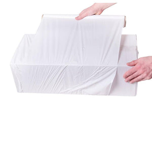 Film estensibile bianco 50 cm 23 micron per imballaggio manuale