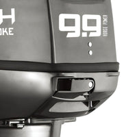 Kundan - Motore Marino Fuoribordo a Benzina 4 Tempi 246cc 9.9 Hp Gambo Lungo per Gommoni Barche da Pesca