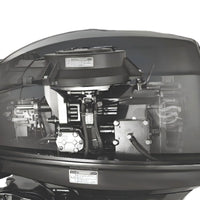 Kundan - Motore Marino Fuoribordo a Benzina 4 Tempi 246cc 9.9 Hp Gambo Lungo per Gommoni Barche da Pesca