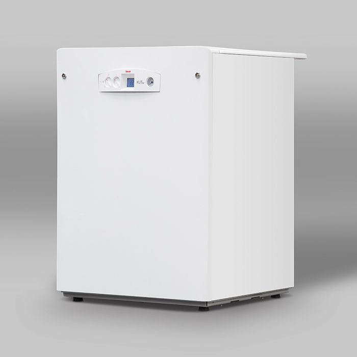 Caldaia a Basamento Unical KUTter B 28 Metano\Gpl Low NOx con Accumulo 50 Lt Completa di Kit Scarico Fumi