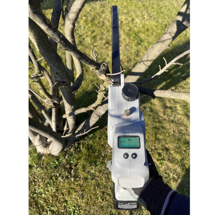 POTATORE SEGHETTO MOTOSEGA A BATTERIA 21,6V +2 BATTERIE 4Ah BARRA 19cm-8" KVS6000 VOLPI