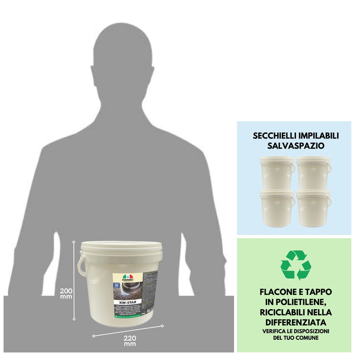 Cristallizzante per marmo KW-STAR   4KG