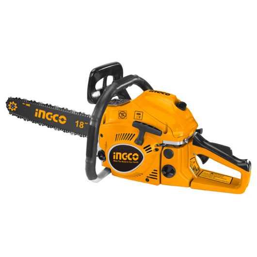 Motosega a scoppio 46 cc lunghezza lama 45cm 18 pollici lavori giardinaggio