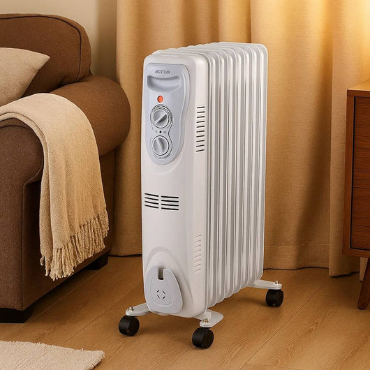 Radiatore a olio zephir zra1516 7 elementi 1500 w con termostato