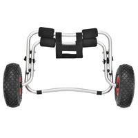 Carrello Pieghevole in Alluminio per Trasporto Kayak Canoa in.tec