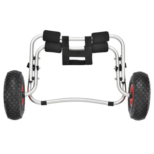Carrello Pieghevole in Alluminio per Trasporto Kayak Canoa in.tec