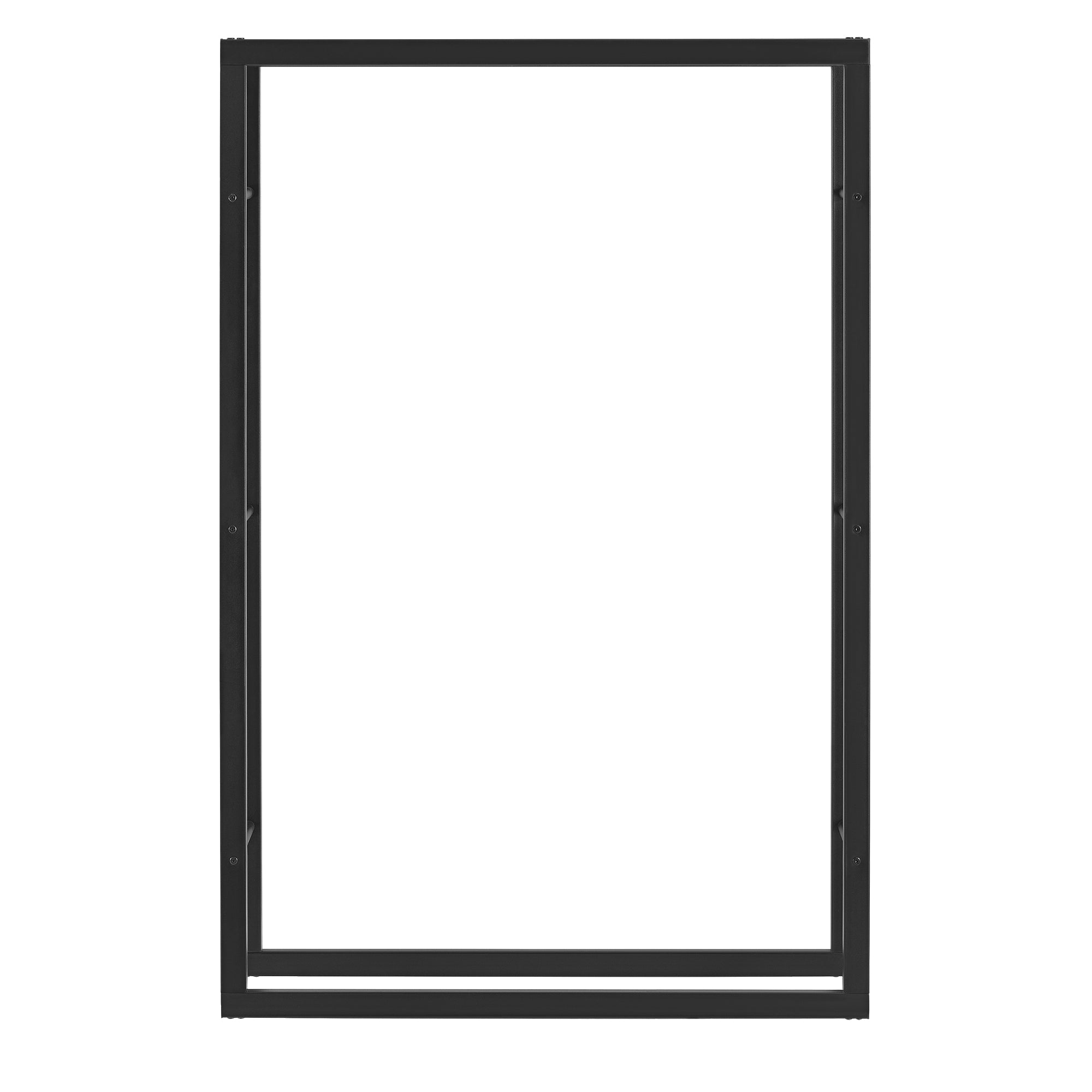 Portalegna 'Täby' (LxPxA) 100 x 25 x 150 cm Deposito per Legna da Ardere Supporto Tronchi Scaffale in Acciaio da Legnaia