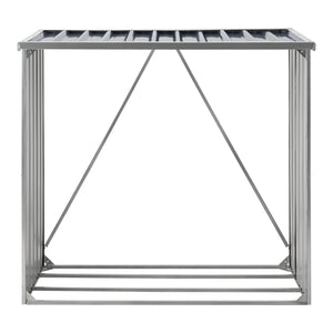 Capanna per legna coperta 156 x 80 x 15 cm antracite 03_0006305