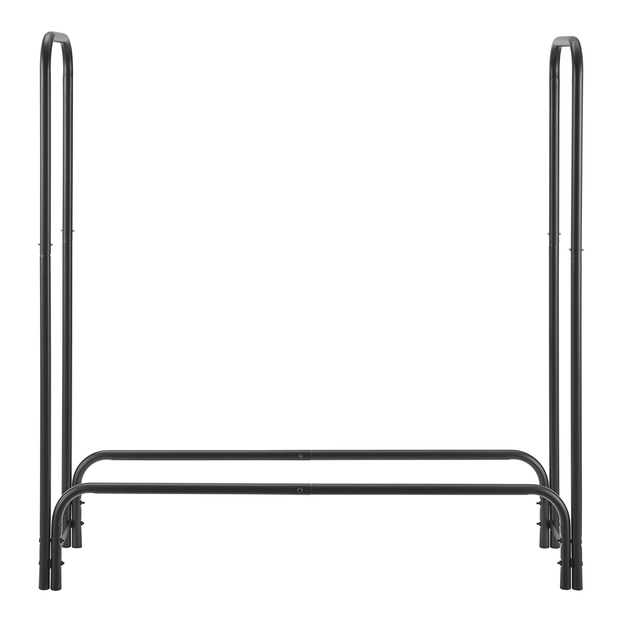 Portalegna Kwethluk Deposito per Legna da Ardere in Acciaio Nero casa.pro