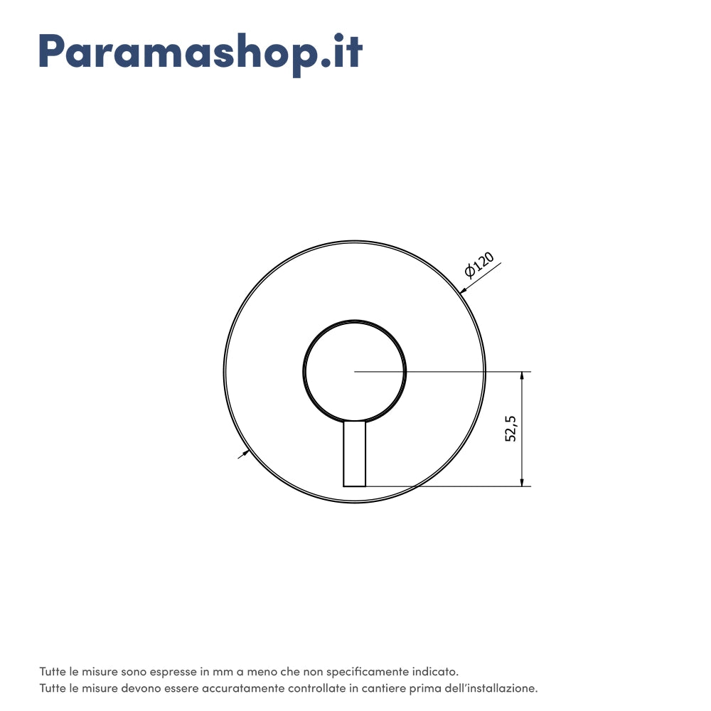 Miscelatore doccia ad incasso nero opaco | Katharine
